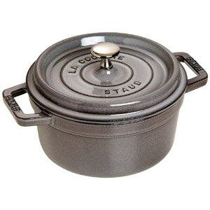 【送料無料】ストウブ staub ピコ ココット ラウンド 20cm グレー 40509-304 日本正規品業務用