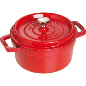 【送料無料】ストウブ staub ピコ ココット ラウンド 22cm チェリー CR40509-825 RST4745 日本正規品業務用