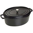 ストウブ staub ピコ ココット オーバル 27cm 黒 40500-271 日本正規品業務用