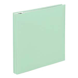 ナカバヤシ フエルアルバム Digio ビス式 100年台紙 デミサイズ スウィートカラーズ グリーン アH-DF-132-G