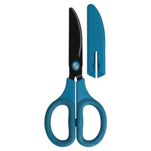 ナカバヤシ サクットカットヒキギリ フッ素コート ブルー NH-HF175B