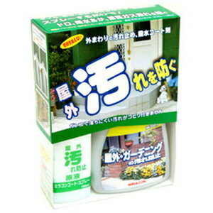 日本ミラコン産業 屋外の汚れ止め コートスプレー 180ml BOTL-16