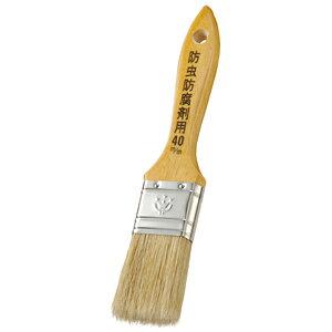 -------------------------------------------------------------- 画像はイメージです。 ※ PC環境により実際の色味や質感と異なって表示される場合がございます。 ※ 部品・パーツなどの一部の商品では本体の商品画像を使用しております。 ※ 製品の仕様・画像・パッケージは、メーカー側から予告なく変更される場合があります。 -------------------------------------------------------------- ◆様々な種類の木部保護塗料・ステイン系塗料専用刷毛。 カビや変色を防ぐ、ニス塗り加工したハンドルを使用。 荒材、ラティス、ウッドデッキ、ログハウスなど。 ■商品サイズ：幅40×高さ215×奥行19mm 【メーカー・ブランド】 HANDY CROWN / はんでぃくらうん DIY / 防虫・防腐剤、ステイン塗料 / 屋内外木部 / 豚毛・化繊 / 金巻刷毛（中厚） 【#79】