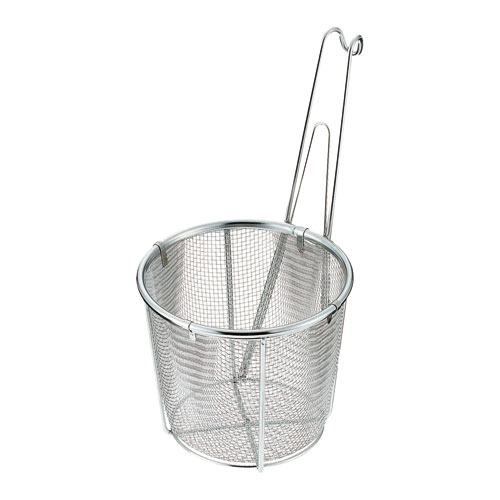 新越金網 TSステンレス 共柄平底てぼ 小