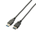 エレコム ELECOM USB3.0延長ケーブル(A-A) USB3-E15BK(2)