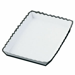 水野産業 パントレー 波型 白 100枚入 大 184904