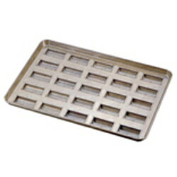 シリコン加工 半円筒型天板 25ヶ取