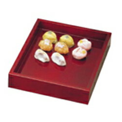 ヤマコー 溜塗菓子番重 大