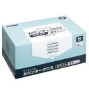 クレシア 抗菌カウンタークロス厚手タイプ ホワイト 1箱・60枚入