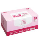 クレシア 抗菌カウンタークロス厚手タイプ ピンク 1箱・60枚入