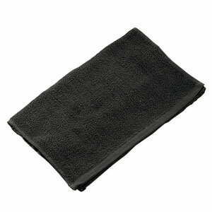 スレン染 カラータオル 12枚入 黒