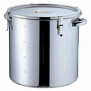 SAモリブデン 目盛付パッキン寸胴鍋 45cm 手付