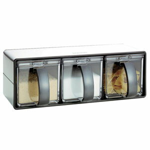 ASVEL アスベル Nフォルマ 調味料ケース ステンレス3