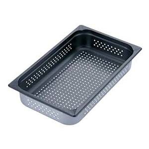 KINGO ノンスティック穴明ホテルパン 12065PFS 1/2×65