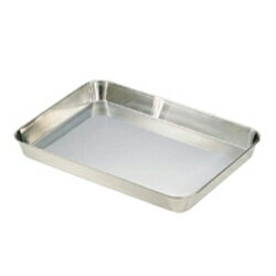 大屋製作所 18-8浅型角バット 3枚取(3)