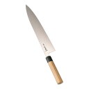 正本総本店 正本 スウェーデン鋼 水牛柄牛刀 両刃 30cm