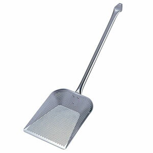 UK18-8パンチングフライヤー用角カス揚 パイプハンドル L