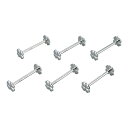 クローバーナイフレスト 6pcs 銀メッキ KA-100C/6