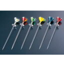 アクリル カラフル マティーニピック 6本セット MP-6-C