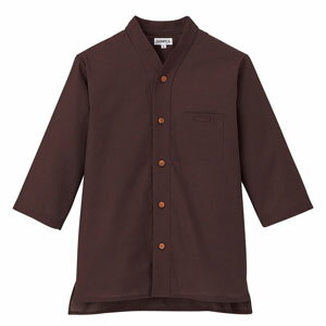 ショップコート 男女兼用 エンジ 臙脂 L JT-1256 サーヴォ サンペックスイスト 業務用 ユニフォーム 制服