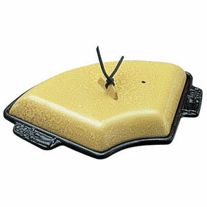 アルミ扇陶板鍋 金吹