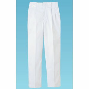 パンツ ツータック ホワイト 白 105cm FH-453 サーヴォ サンペックスイスト 業務用 ユニフォーム スラックス ズボン 制服