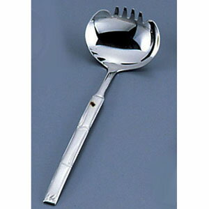 Soup Ladle （Holed） - ワダコーポレーション 18-8 食道楽 竹彫櫛付お玉