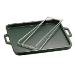 トキワ鉄オイル焼角型 専用ハンドル付 25×30cm