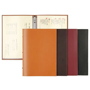 シンビ メニューブック スリム B-KM 赤