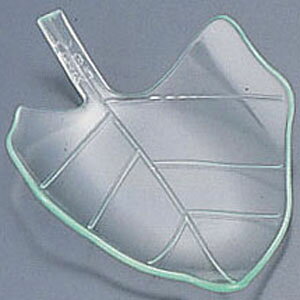 ソリア リーフプレート 50個入 クリアグリーン PS32140