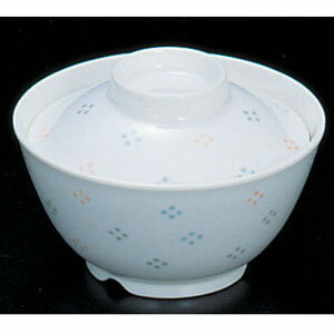 関東プラスチック工業 メラミン「花紋」飯椀 身 M-354-KA