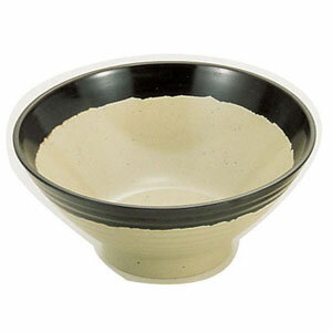 関東プラスチック工業 メラミン「信楽」そば丼 小 MM-100