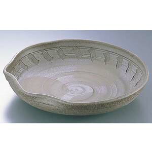 エムズジャパン 炭化土ぼたもち11.0大皿 深 B03-29