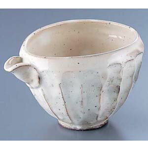 エムズジャパン 粉引面取片口冷酒器 M-113