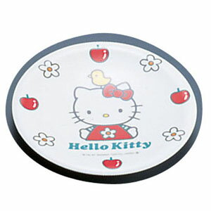 Hello Kitty - 台和 メラミンお子様食器「ニューキティ」 寿司皿 ギンガム