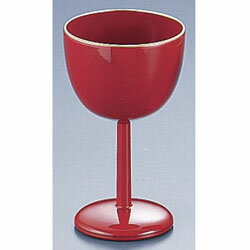 ABS製 盃 朱縁金 A C-12