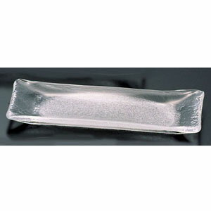 Glass - 硝子和食器 白雪3 焼物皿