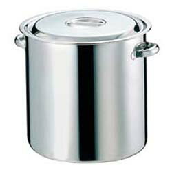 EBM 18-8 キッチンポット/寸胴鍋 20cm 板手付 鍋 ステンレス 煮込み用 煮込み 煮物 調理器具 調理道具 キッチン用品