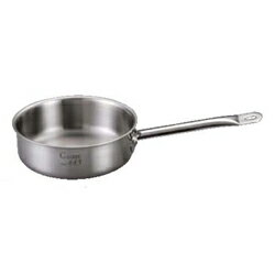 EBM Gastro 443 浅型片手鍋 蓋無 26cm 向い手付