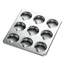 タイガークラウン ギルア マドレーヌ型 コックシェル型 9P No.999