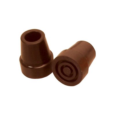 ナカバヤシ RQステッキ専用つえ先ゴム Lサイズ ブラウン RQS-GM1BR