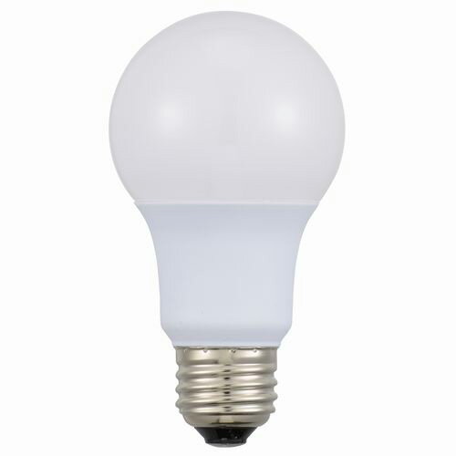 オーム電機 5年保証 LED電球 一般電球形 E26 60W形相当 電球色 広配光 密閉器具対応 LDA7L-G AG53