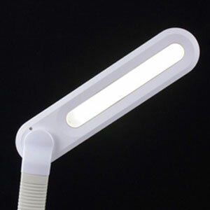 オーム電機 LED学習デスクライト ホワイト ODS-LK21-W