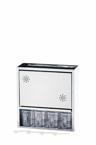 18-0 スパイスラック 4杯 ラック キッチン ステンレス 日本製