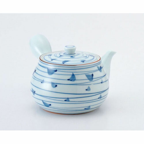 Tea-Utensils - 木の葉渦 急須 D05-27