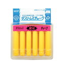 ダストレス蛍光チョーク 6本入 黄 DCK-6-Y(3)