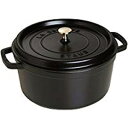 ストウブ staub ピコ ココット ラウンド 30cm 黒 40509-863 日本正規品業務用