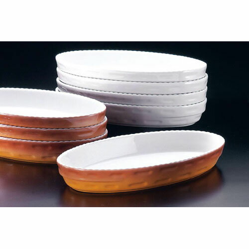 ロイヤル スタッキング 小判グラタン皿 カラー PC240-32