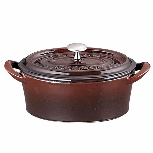 イシガキ ボン・ボネール ココットオーバル 14cm BR ブラウン