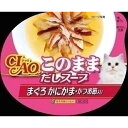 いなばペットフード CIAO チャオ このまま だしスープ まぐろ かにかま かつお節入り NC-51